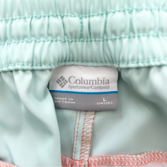 Columbia Omni Shade Swim Trunks Shorts Youth Large Striped Omni Wicking NEW - Picture 4 of 11